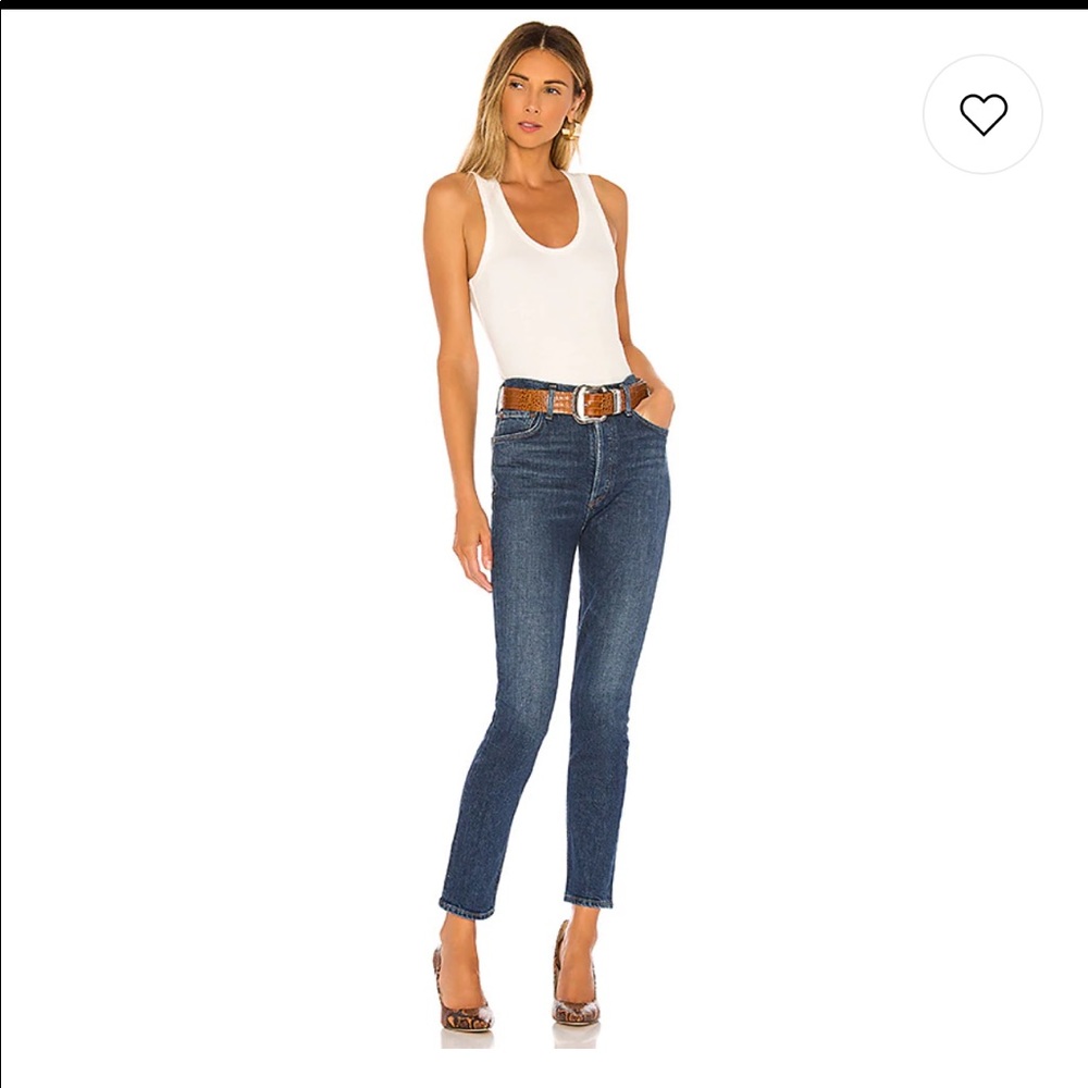 AGOLDE Nico High Rise Slim Jeans
